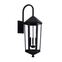 Ellsworth 3 Light 36" Tall Outdoor Wall Sconce