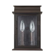 Bolton 2 Light 11" Tall Outdoor Wall Sconce