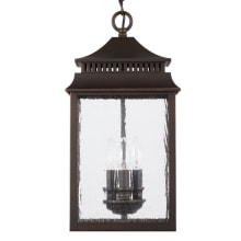 Sutter Creek 3 Light 10" Wide Outdoor Taper Candle Pendant