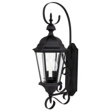 Carriage House 2 Light 27" Tall Outdoor Wall Sconce
