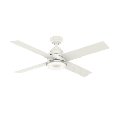 Daphne 54" Indoor Ceiling Fan - Blades, Wall Control and LED Light Kit Included