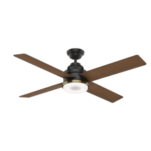 Daphne 54" Indoor Ceiling Fan - Blades, Wall Control and LED Light Kit Included