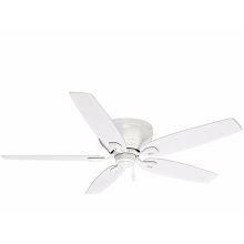 Durant 54" 5 Blade Flush Mount Indoor Ceiling Fan - Blades Included