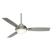 Verse 54" 3 Blade Indoor Ceiling Fan with LED Light Kit and Remote