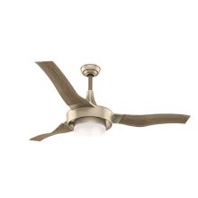 64" Indoor / Outdoor Ceiling Fan - Blades, Wall Control, and LED Light Kit Included