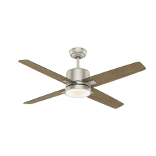 Axial 52" 4 Blade Integrated LED Indoor Ceiling Fan with Wall Control