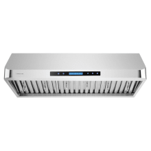 385 - 900 CFM 36 Inch  Stainless Steel Under Cabinet Range Hood from the AirPRO Collection