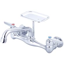 Central Brass 1.5 GPM Wall Mounted Bridge Kitchen Faucet
