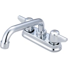 1.5 GPM Deck Mounted Laundry Faucet with 6" Swivel Spout and Lever Handles