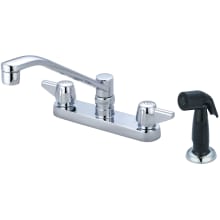 Central Brass 1.5 GPM Bridge Kitchen Faucet