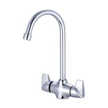 1.5 GPM Single Handle Bar Faucet with 5-1/8" Fixed Gooseneck Spout