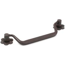 Country 5-1/16 Inch Center to Center Drop Cabinet Pull