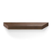 Wood 12-5/8 Inch Center to Center Rectangular Cabinet Pull