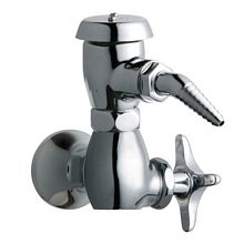 Wall Mounted Laboratory Faucet with Atmospheric Vacuum Breaker and Metal Cross Handle