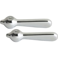 2-3/8" Metal Lever Handles with No Index Button