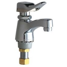 Single Supply Cold Water Basin Faucet with Self Closing Button Handle - Single Hole Installation
