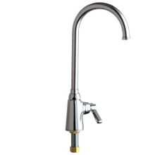 Commercial Grade Single Hole Kitchen Faucet with Lever Handle