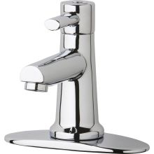 Single Supply Sink Faucet - 4" Centerset Installation