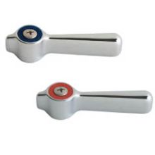 2-3/8" Metal Lever Handle with Hot and Cold Index Button