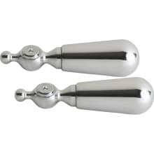 3-3/4" Metal Lever Handle with No Index Button