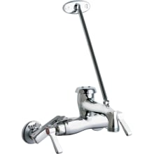 Wall Mounted Hot and Cold Faucet with Brace Rod