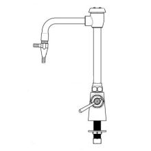 Single Hole Lab Faucet with Lever Handle and High Arch Vacuum Breaker Spout