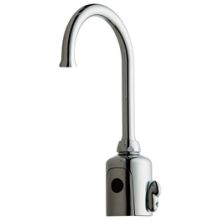 Single Hole Metering Faucet with Electronic Sensor and Automatic Shut-Off