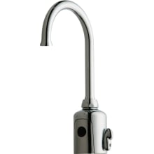 HyTronic Gooseneck 1.5 GPM Single Hole Metering Faucet with Multiple Field Adjustment Modes