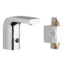 Single Hole Metering Faucet with Electronic Sensor and Automatic Shut-Off