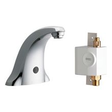 Centerset Metering Faucet with Electronic Sensor and Automatic Shut-Off
