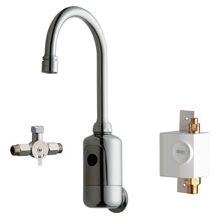 Wall Mounted Metering Faucet with Electronic Sensor and Automatic Shut-Off