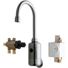 Wall Mounted Metering Faucet with Electronic Sensor and Automatic Shut-Off