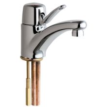 Single Hole Bathroom Faucet with Lever Handle