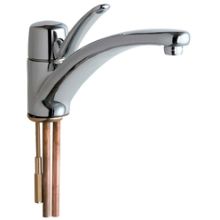 Commercial Grade Kitchen Faucet with Lever Handle (Eco-Friendly Flow Rate)