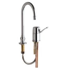 Commercial Grade High Arch Kitchen Faucet with Detached Lever Handle (Eco-Friendly Flow Rate)