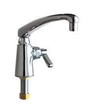 Commercial Grade Single Hole Laundry / Service Faucet with Lever Handle