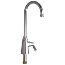 Commercial Grade Single Hole Kitchen Faucet with Lever Handle