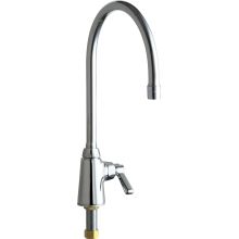 Commercial Grade Single Hole Kitchen Faucet with Lever Handle