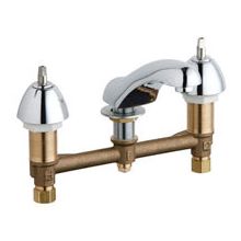 Widespread Bathroom Faucet with 8" Faucet Centers - Less Handles