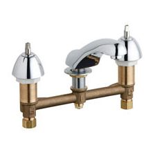 Widespread Bathroom Faucet with 8" Faucet Centers - Less Handles