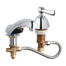 Widespread Bathroom Faucet with Adjustable Faucet Centers and Lever Handle