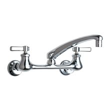 Wall Mounted Utility / Service Faucet with Lever Handles - Commercial Grade