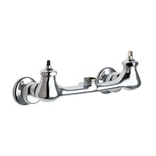 Wall Mounted Utility / Service Faucet - Less Handles and Spout