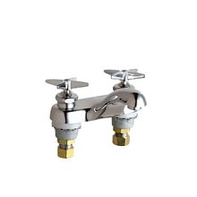 Centerset Bathroom Faucet with 4" Faucet Centers and Cross Handles