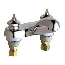 Centerset Bathroom Faucet with 4" Faucet Centers - Less Handles