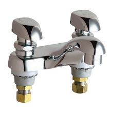 Centerset Bathroom Faucet with 4" Faucet Centers and Lever Handles