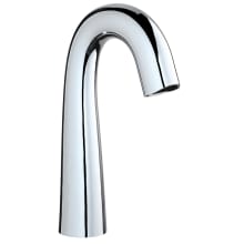 EQ High Arc 0.5 GPM Single Hole Metering Faucet - Includes Batteries