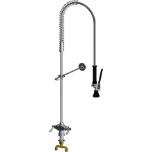 1.0 GPM Single Hole Pre-Rinse Kitchen Faucet
