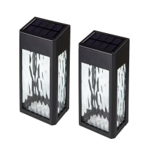 Lancaster Single Light 8" Tall LED Outdoor Wall Sconces - Pack of 2
