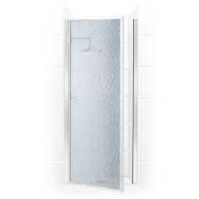 Legend Series 22" x 64" Framed Hinge Shower Door with Obscure Glass